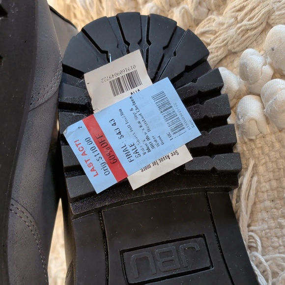 JBU New Boots 8 Gray/Blue - Picture 7 of 7